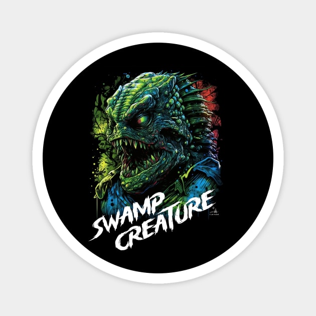 Swamp Creature Magnet by Frightwearfactory